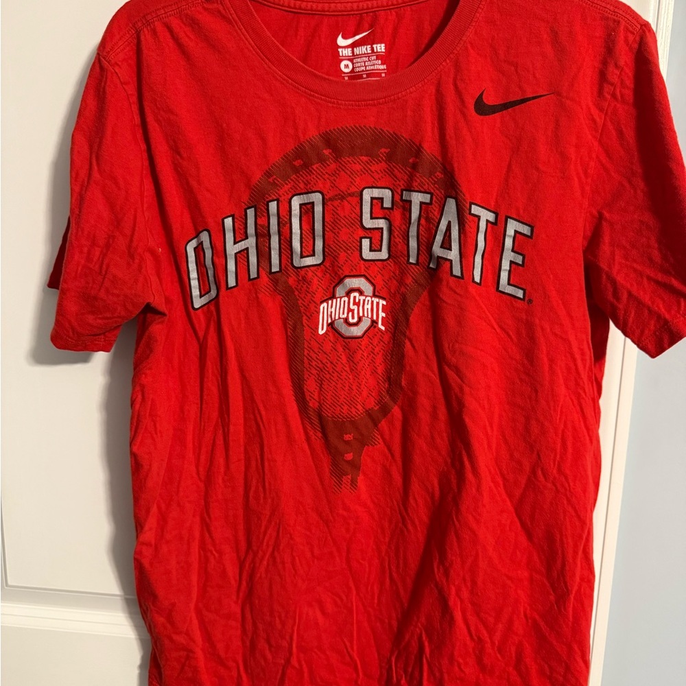 Nike Ohio state lacrosse cotton tee